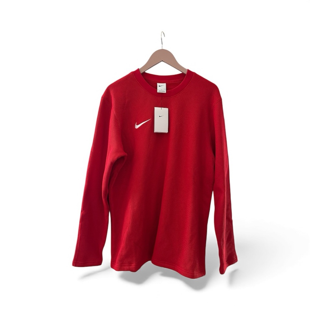Nike Red Long Sleeve Tee